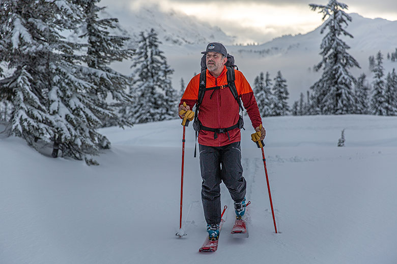 Arc'teryx Sabre Pant (touring in mountains)